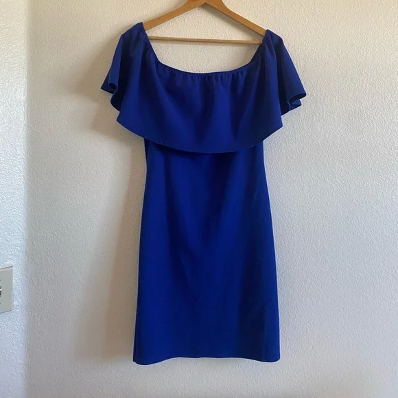 electric blue strapless dress Life Electric Strapless Dress – MANNING CARTELL main image 1